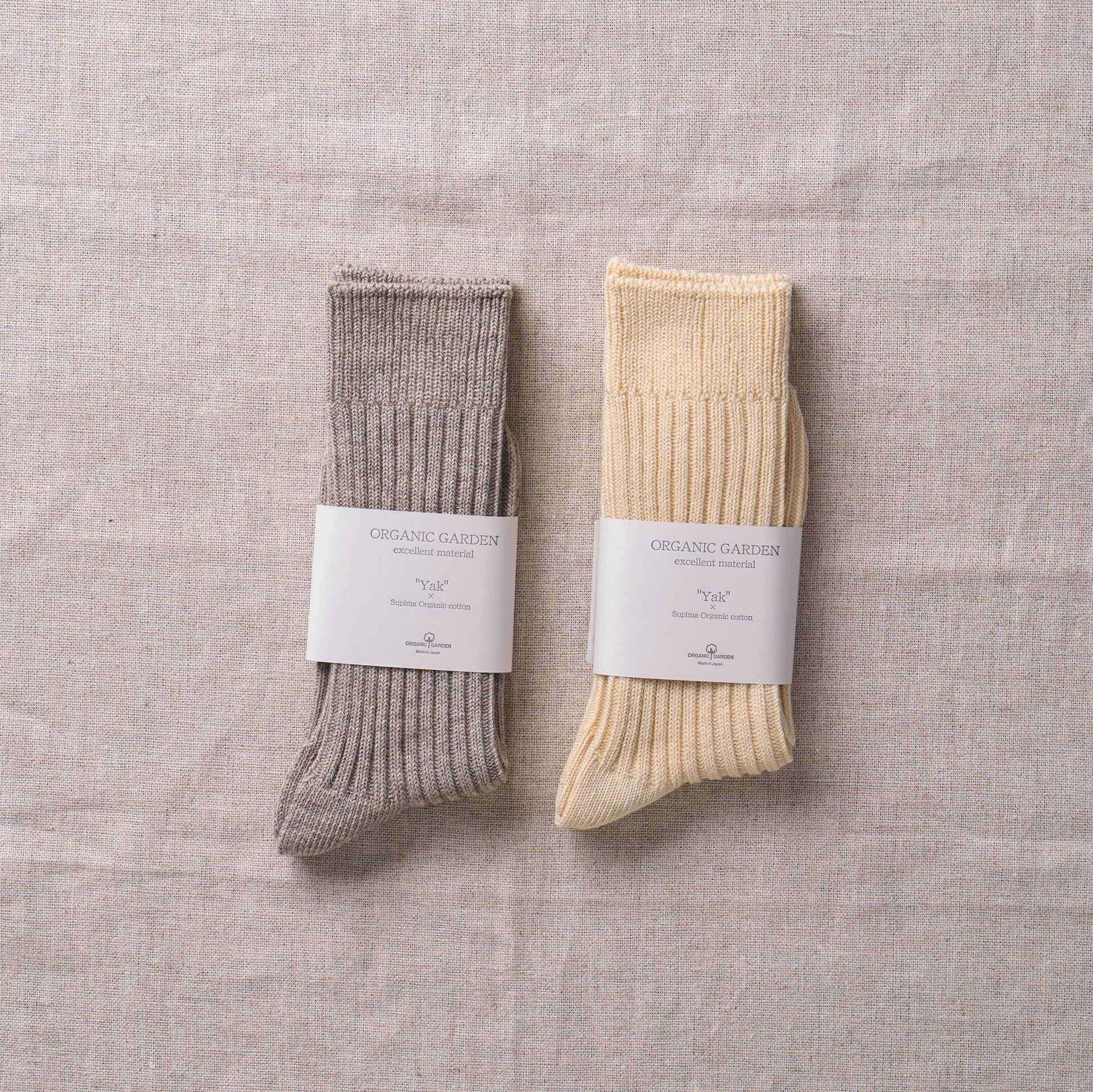 8-0042｜Supima x Yak rib socks