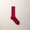 4-1002｜Organic Cotton Ribbed Socks