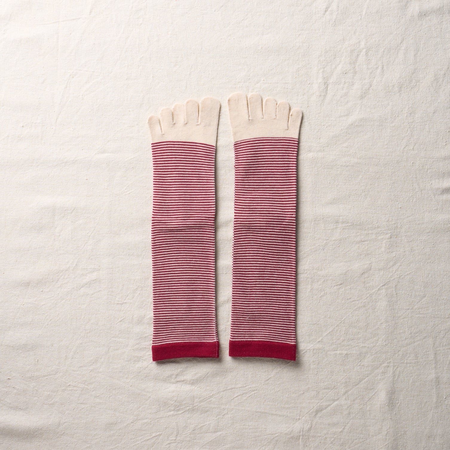 4-4002｜Organic Cotton Yak Toe Socks