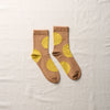 4-4003｜Organic Cotton Asymmetry Dot Socks