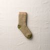 4-4005｜Organic Cotton Mohair Stripes Socks