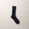 4-4007｜Linen Wool Ribbed Socks