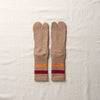 September｜4-4008｜Organic Cotton Yak Pile Soles Tabi Socks