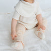 8-0602｜Baby front pile border socks