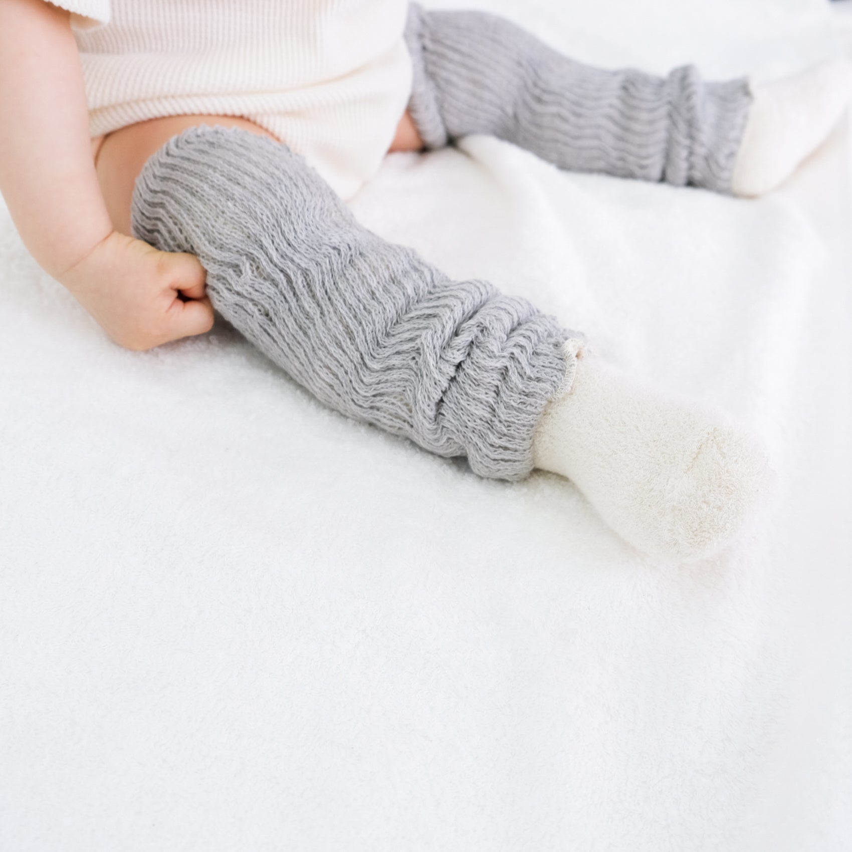 8-0680｜Baby 100% cotton double warmer