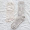 8-8181｜Layering set slub socks