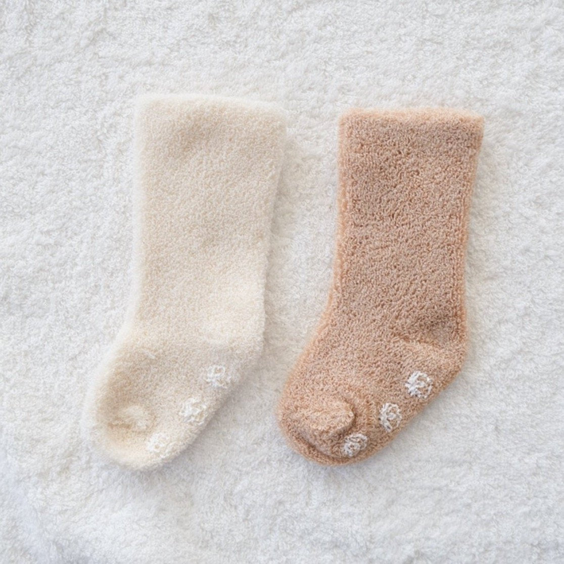 8-0603｜Baby outer pile high socks