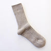 8-0042｜Supima x Yak rib socks